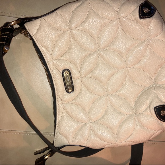 Eric Javits Designer Tan & Black Off-Shoulder Handbag – Excellent Condition - Picture 6 of 6